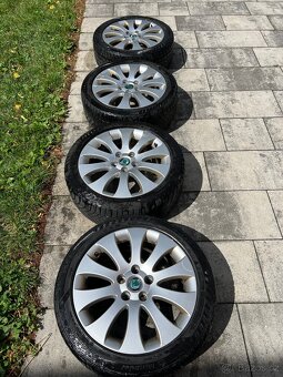 Alu kola 5x112 Škoda Superb - 2