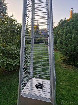 Plynový ohřívač Meva Pyramida - nový, ale nutno dokoupit díl - 2