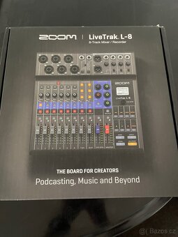 Zoom LiveTrak L-8 – mixpult a rekordér (skvělý stav) - 2