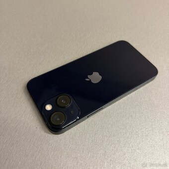 iPhone 13 mini 128GB černý, bez škrábance, záruka - 2