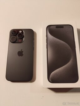 iPhone 15 Pro 128GB Black Titanium - 2
