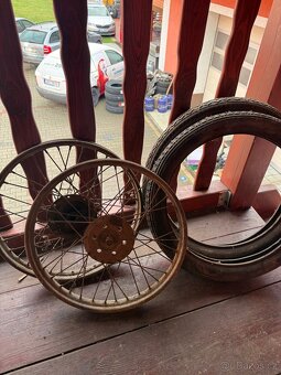 Čz 150C - kola a pneu - 2