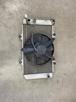 Yamaha Grizzly 660, díly, chladič, motor - 2