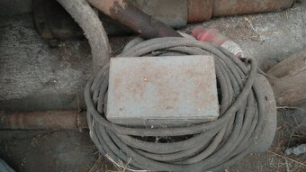 Stavební míchačka 2ks , buben míchačky, vibrátor betonu - 2