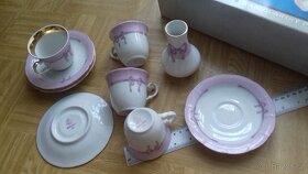 Porcelán, nový, karlovarský, váza, šálek, hrnek, podšálek - 2