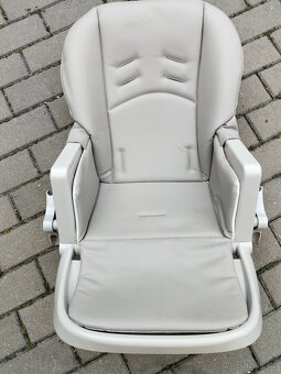 Jídelní židlička Kinderkraft Yummy grey - 2