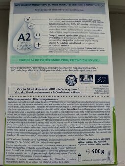 Hipp BIO kozí mléko 400g - 2