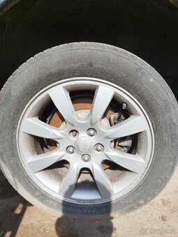 Originální ALU Subaru Forester 16"Enkei. - 2