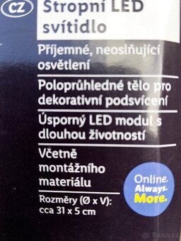 LED svítidlo - nové - 2