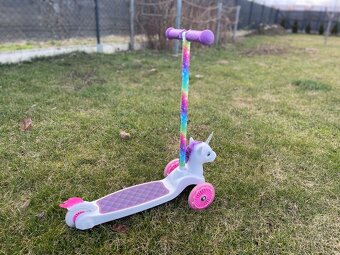 Dětská tříkolová koloběžka jednorozec - 2