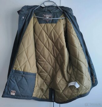 Pánská bunda/parka khaki Bushman - 2