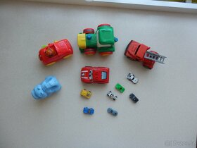Hračky pro kluky, auta, traktor, slon, jeřáb... - 2