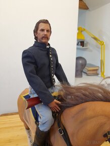 1/6 Kevin Costner. Tanec s vlky. Figurka.Kůň. DID.DRAGON - 2