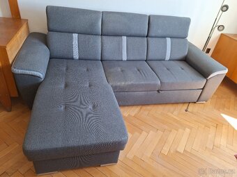 Rohová sedací souprava rozkládací - 2