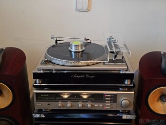 Pan Gramofon DUAL možno i zesilovač s VU metry - 2