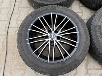 4x al kola 5x112 17 + pneu letní 225/55 R17C - 2