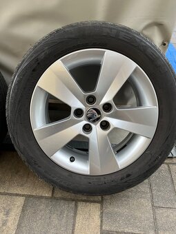 Originální kola Škoda Fabia 5x100 R15 - 2