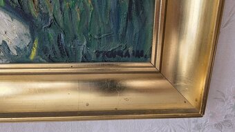 Obraz XXL, 90 x 110 cm, Olej na plátně, signováno Trnka - 2