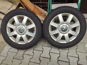 Alu kola 5x112 r16 oiriginal vw 205/55/16 - 2