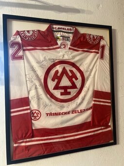 Hokejový dres HC Oceláři Třinec 2018/2019 CCM XL - 2