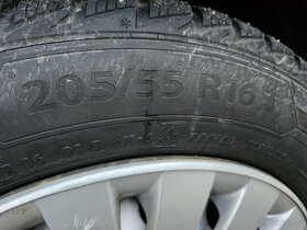 Zimní plechová kola R16 z Passat B7 - 2