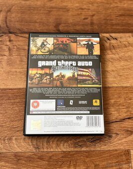 Hra Sony PS2: Grand Theft Auto: San Andreas (včetně mapy) - 2