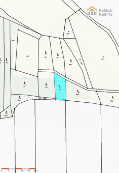 Prodej souboru 2 lesních pozemků, 568 m2, Skály (okr. Strako - 2
