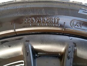 Alu kola 5x112+ letní pneu 225/45/R17,Audi,WV, Škoda,Seat - 2