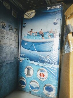 Bazén 457x84 BESTWAY FAST SET-nový - 2