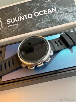 Suunto Ocean Steel Black, stav nových, 18 m záruka - 2