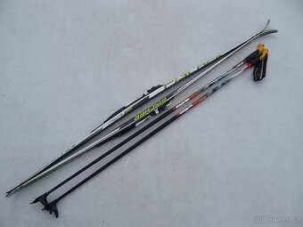 4. běžky FISCHER RCR Skate 152 cm + vazani Salomon SNS + Hol - 2