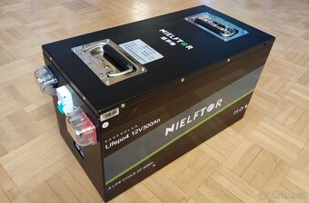 LiFePO4 baterie Nielftor 300Ah - 12V, BMS, kovové pouzdro - 2