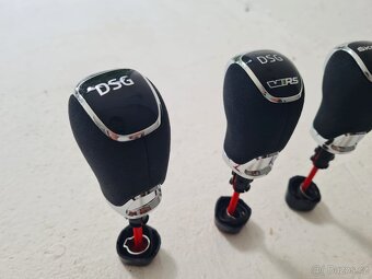 Alcantara / Perforovaná - hlavica DSG ŠKODA - 2