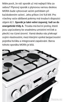 Sporák P50 Mora P 2240 AW - 2