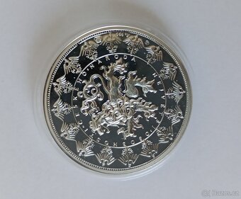 Stříbrná medaile Karel IV. - 2