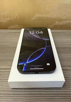 Apple iPhone 16 Pro 256GB černý titan, 95% baterie - 2