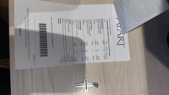 Přívěšek kříž Ag - 2