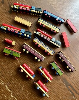 Retro dřevěné vláčky SCHOWANEK - 2