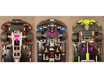 LEGO Technic držáky na zeď - 2