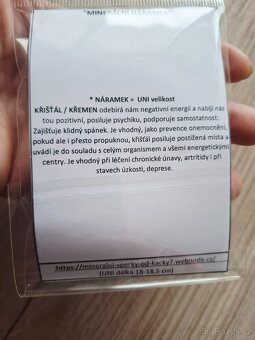 dámský minerální náramek - 2