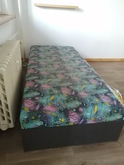 Postel s úložným prostorem ZA ODVOZ - 2