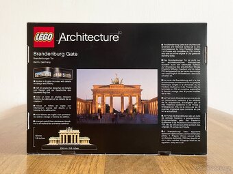 nové Lego Architecture 21011 Braniborská brána - 2