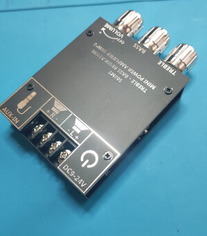 Korekční zesilovač - Bluetooth, Aux-In - 2