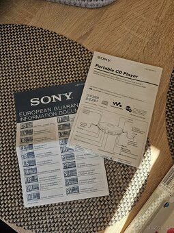 Prodám Sony Cd walkman neboli discman - 2