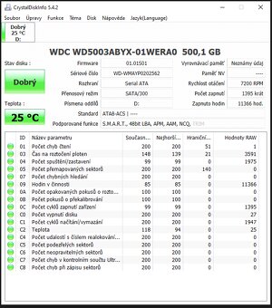 500GB Disk WD - 2