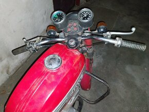 Jawa 350 634, stary madarsky TP so strihnutym rihom - 2