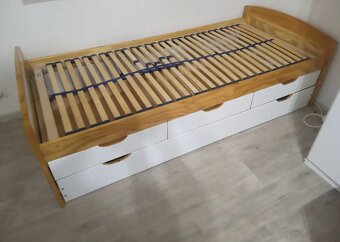 Postel dřevěná 90x200 - 2