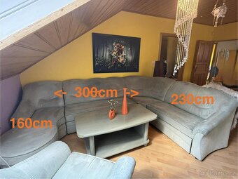 Praktická kvalitní moderní sedačka 29 900kč nyní 9 900kč - 2