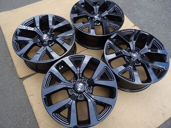 Alu disky černé origo Kia 17", 5x114.3 , ET 40, šířka 6,5J - 2