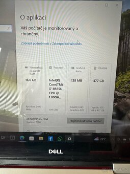 DELL Inspiron 7386 , intel CORE i7, RAM 16Gb - 2